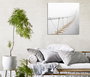 Wallity Cuadro Decorativo sobre Lienzo KC381 Multicolor 45 x 45 cm
